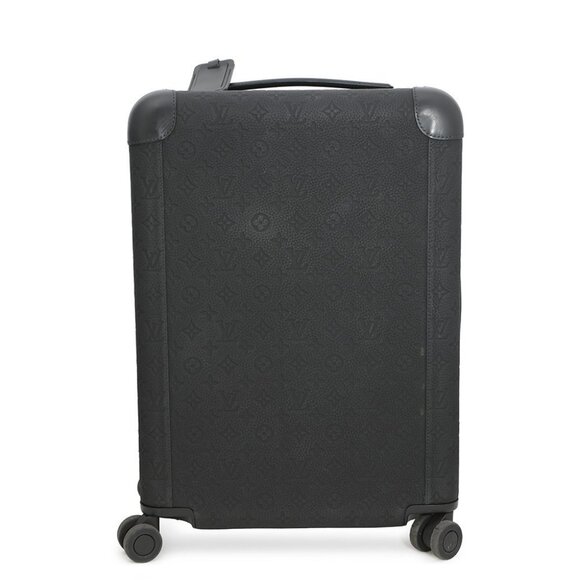 LOUIS VUITTON Horizon suitcase Size 55 Monogram・Taurillon Noir - Picture 1 of 15
